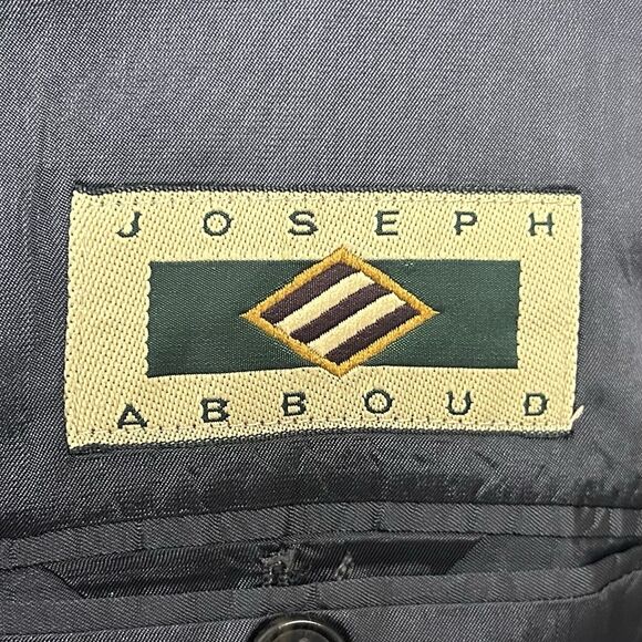 Joseph Abboud 44S Sport Coat 100% Wool Beige Knit Two Button Fully Lined - Picture 3 of 8